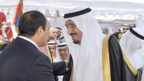 السيسي يهاتف الملك سليمان بعد التسريبات الأخيرة المسيئة للخليج