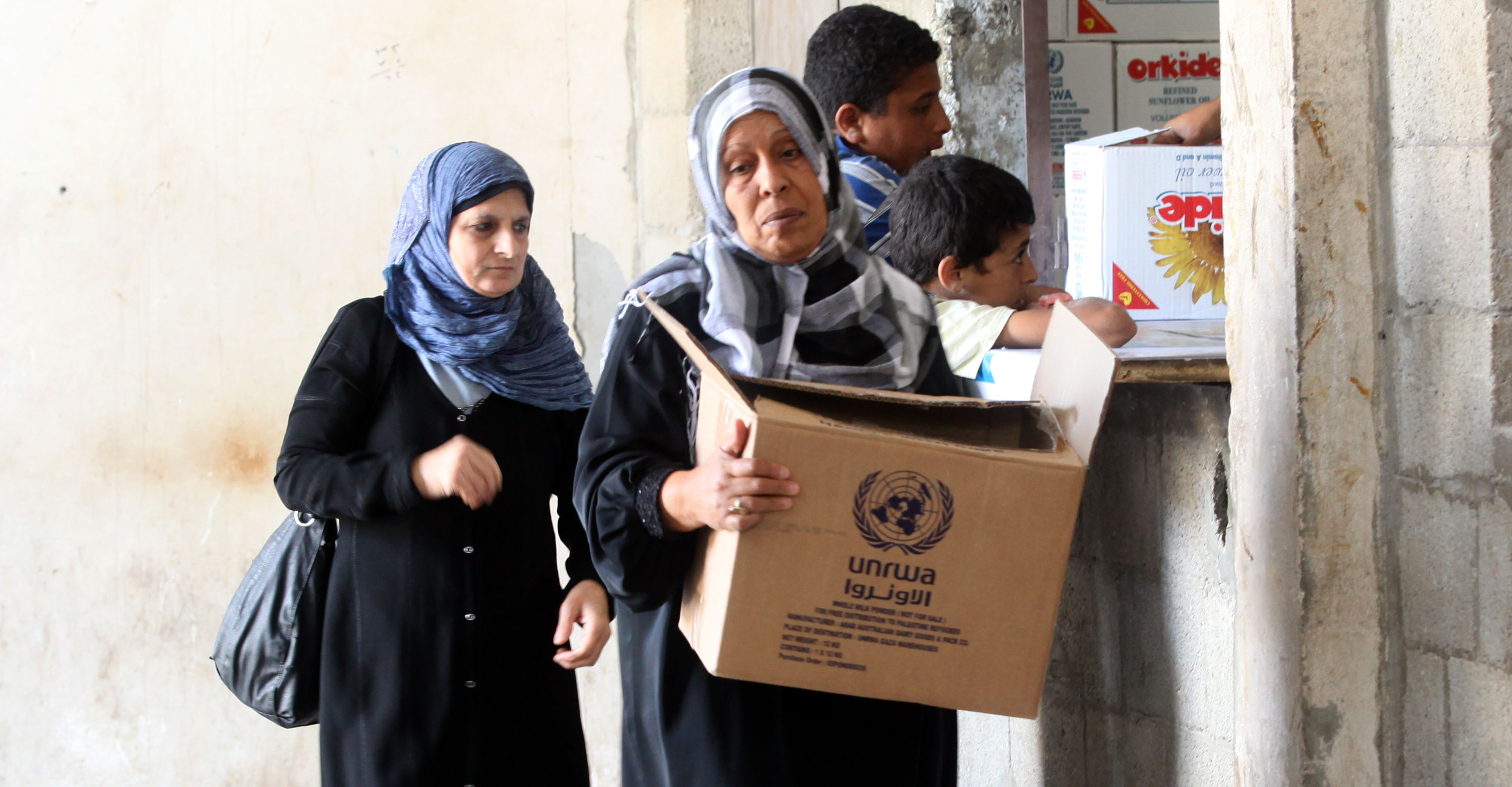 الأونروا: تقدم المساعدة لـ500 عائلة لاجئة في قطاع غزة