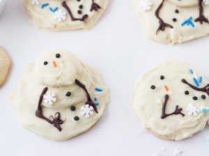 كوكيز رجل الثلج الذائب