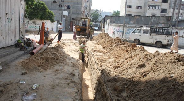مصلحة مياه الساحل تنفذ مشاريع بهدف تحسين خدمات المياه والصرف الصحي في غزة