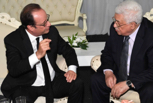 الرئيس يلتقي نظيره الفرنسي ويبحث معه آخر المستجدات السياسية في القدس