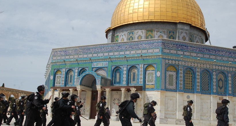 الاحتلال يوقف أعمال الصيانة في المسجد الأقصى