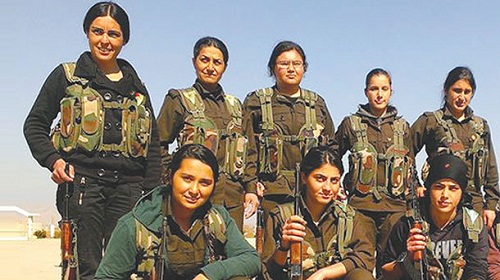 التايمز: داعش يستخدم النساء لأول مرة في عملياته