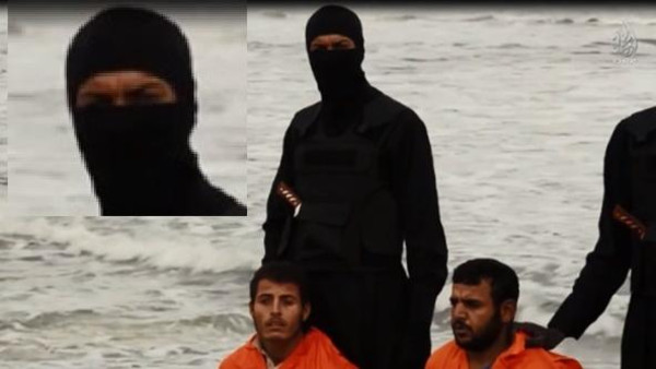 بالصور.. هل شاركت فتاة "داعشية" بذبح الرهائن المصريين ؟