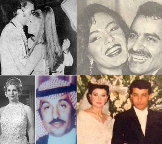 بالصور : مشاهير تزوجوا من الخليج العربي.. أمير سعودي تزوج من 3 فنانات!
