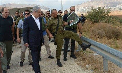 خلال جولة ميدانية .. نتنياهو : سنضع كاميرات في الضفة ونعاقب تجار القدس