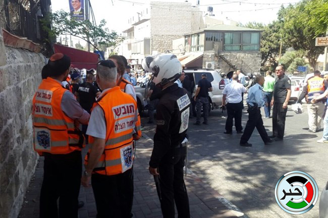 عاجل: بالفيديو  والصور: عملية دهس في القدس القديمة واستشهاد منفذها