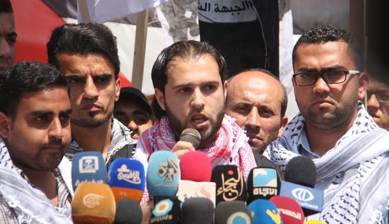 الحراك الشبابي يدعو للتظاهر غداً قرب الحدود ضد تقليص الكهرباء