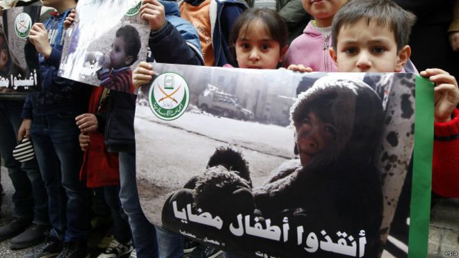 ضغوطات أمريكية على سوريا لإمكانية وصول المساعدات إلى المناطق المحاصرة