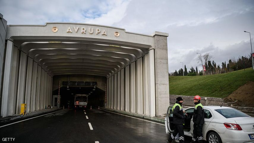 تركيا تدشن نفقاً تحت البحر يربط شقي إسطنبول