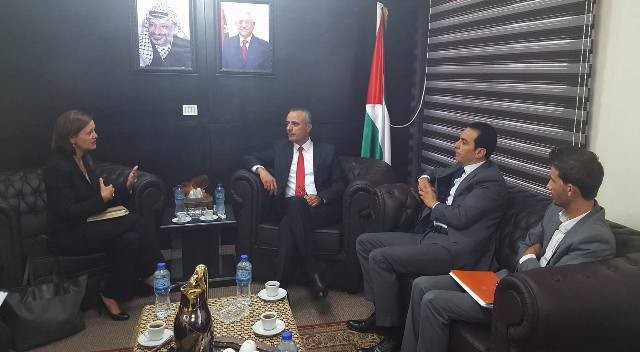 وزير العدل يبحث مع المؤسسة القانونية الدولية موضوع المساعدة القانونية