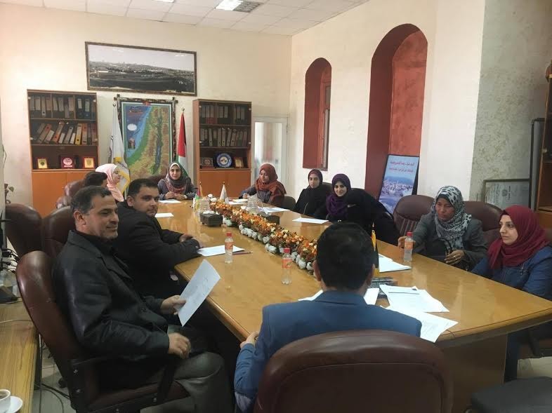 بالصور: بلدية غزة تُطلق حملة توعية بيئية في (5) مدارس شرق المدينة