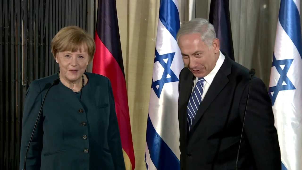 فلسطين وسوريا على طاولة نقاش نتنياهو وميركل