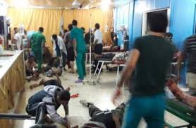 مقتل 35 من المعارضة السورية في تفجير انتحاري بمعبر أطمة على الحدود السورية التركية