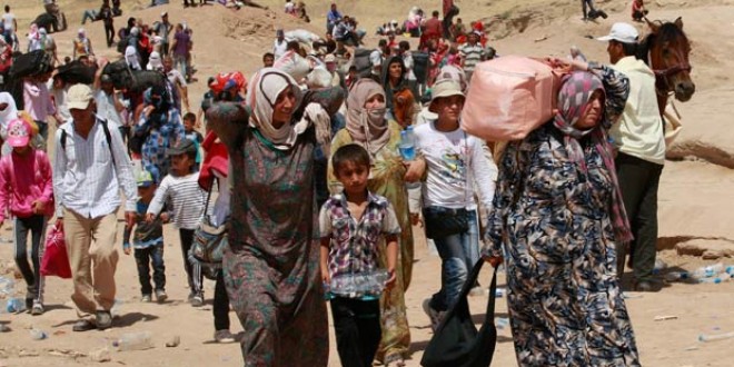 ديلي تلغراف تصف  فرار اللاجئين السوريين من داعش " بالهروب نحو المجهول"