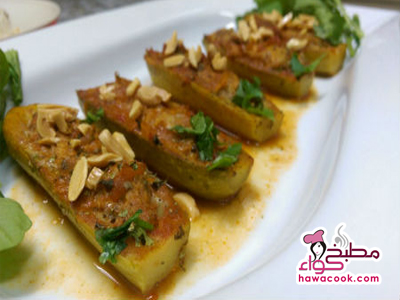 فيديو طريقة تحضير قوارب الكوسا