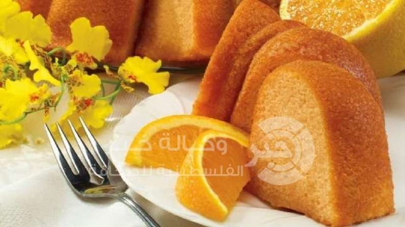 كيك بعصير برتقال