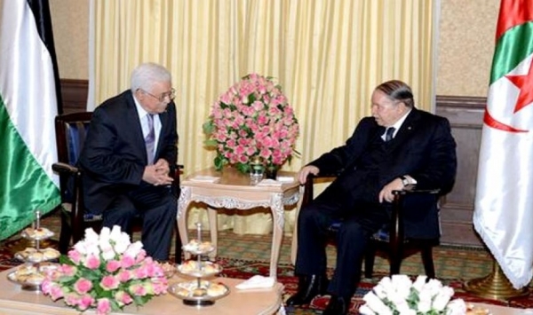 بوتفليقة يهنئ الرئيس بذكرى انطلاقة الثورة الفلسطينية