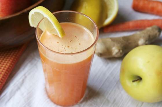 عصير تفاح بالزنجيل