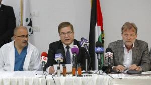 تعقيباً على اقتحام مجمع فلسطين الطبي
