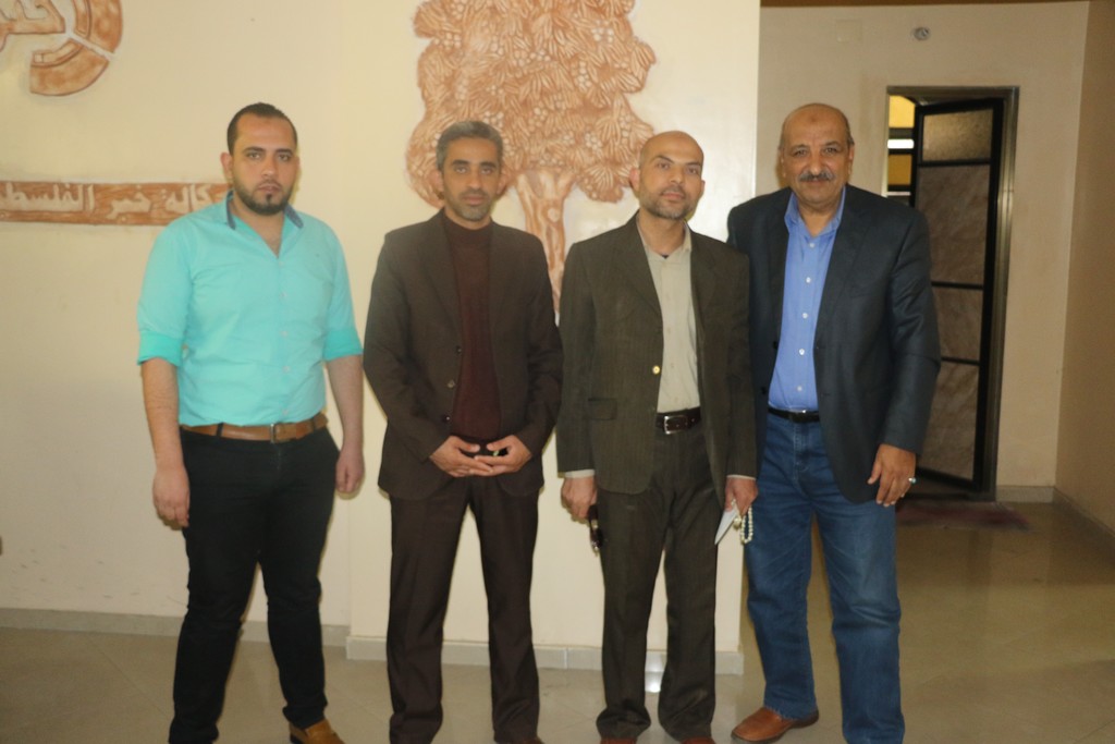 سلطة جودة البيئة تزور وكالة "خبر" بمقرها في غزة