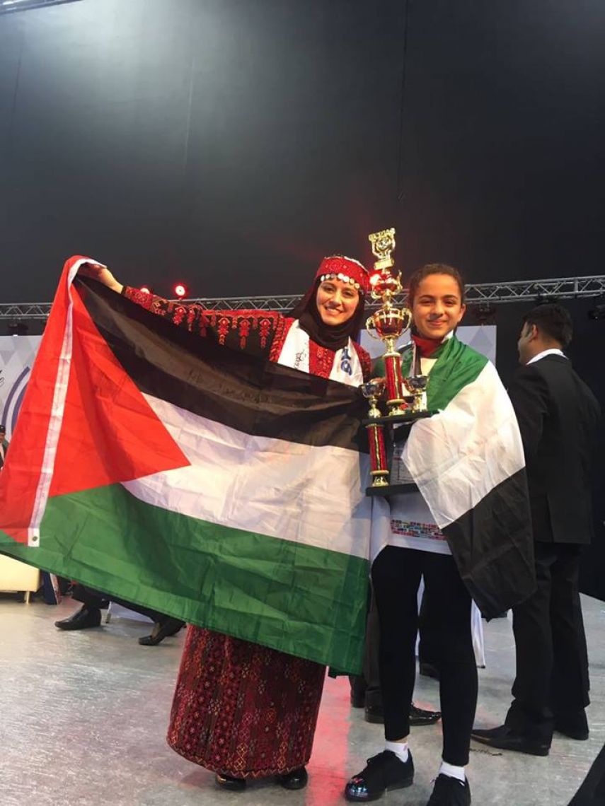 فلسطين تحصل على المرتبتين الثانية والرابعة في مسابقة الحساب الذهني للأباكس