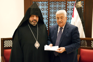 الرئيس يستقبل بطريرك الأرمن الأرثوذوكس