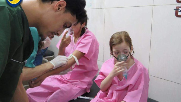 70 حالة اختناق بحلب إثر قصف النظام حي السكري بالكلور