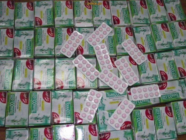 ضبط كميات من حبوب "السعادة" و"الترامدول" في شمال القطاع
