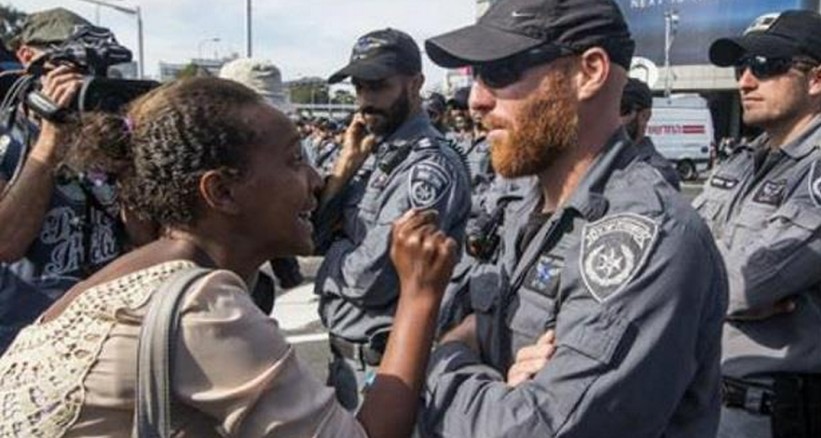 مواجهات في تل أبيب بين الشرطة الاسرائيلية ويهود إثيوبيين