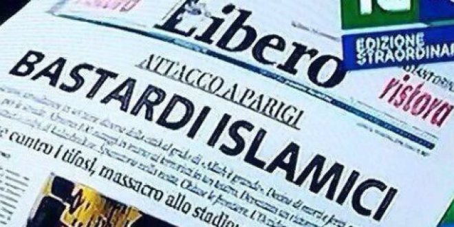 مقاضاة صحيفة ليبرو لنشرها مقالا بعنوان "المسلمين الأوغاد"