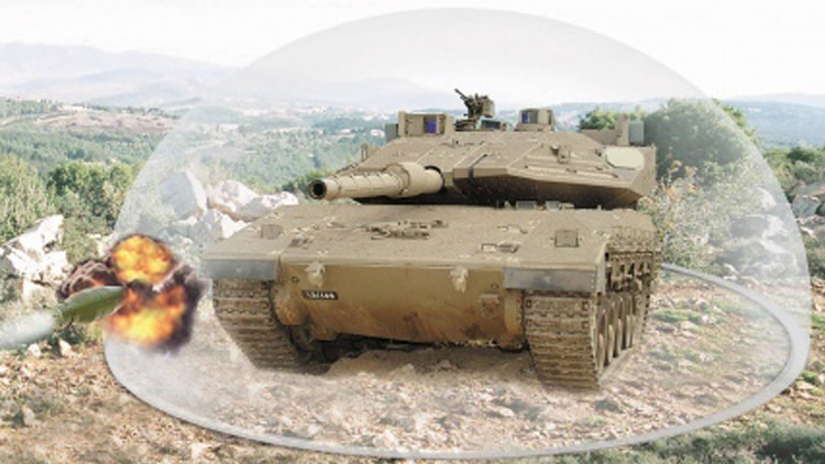 الجيش الأمريكي يختبر منظومة (Trophy) لحماية المدرعات الإسرائيلية