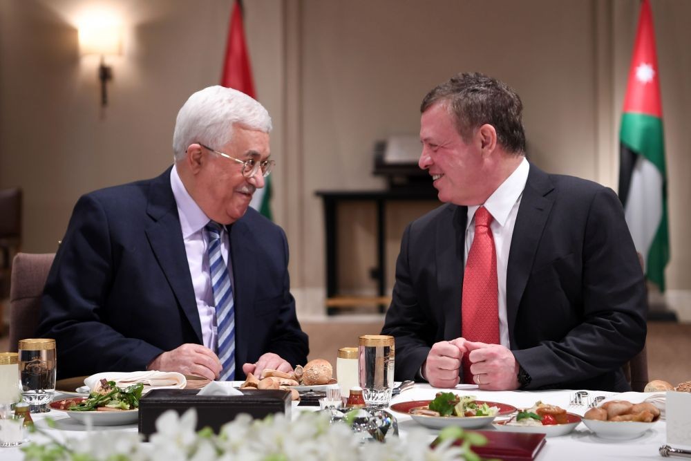 لقاء قمة بين الرئيس عباس والعاهل الأردني في عمّان