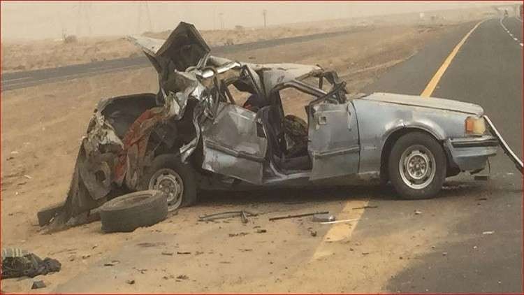 مصرع 4 أشخاص إثر حادث سير في السعودية 