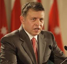 العاهل الأردني يؤكد على خيار حل الدولتين