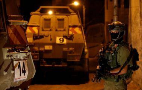 حملة اعتقالات بالضفة تطال (14) مواطناً