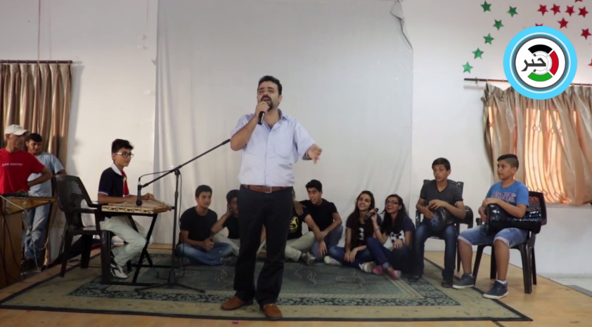 شاهد بالفيديو والصور : حفل اطلاق برنامج "النشرة" وأغنية "يا ولاد حارتنا"