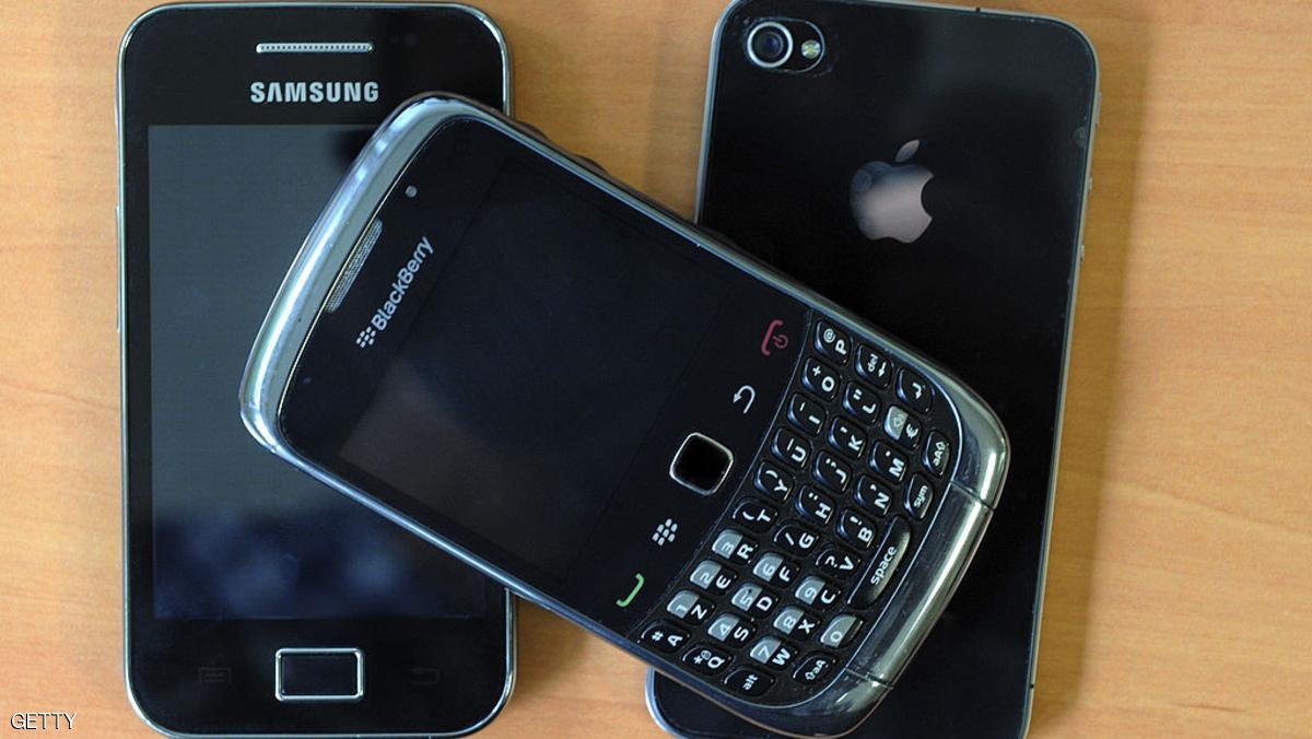 حصة بلاكبيري في سوق الهواتف الذكية 0.0 بالمئة
