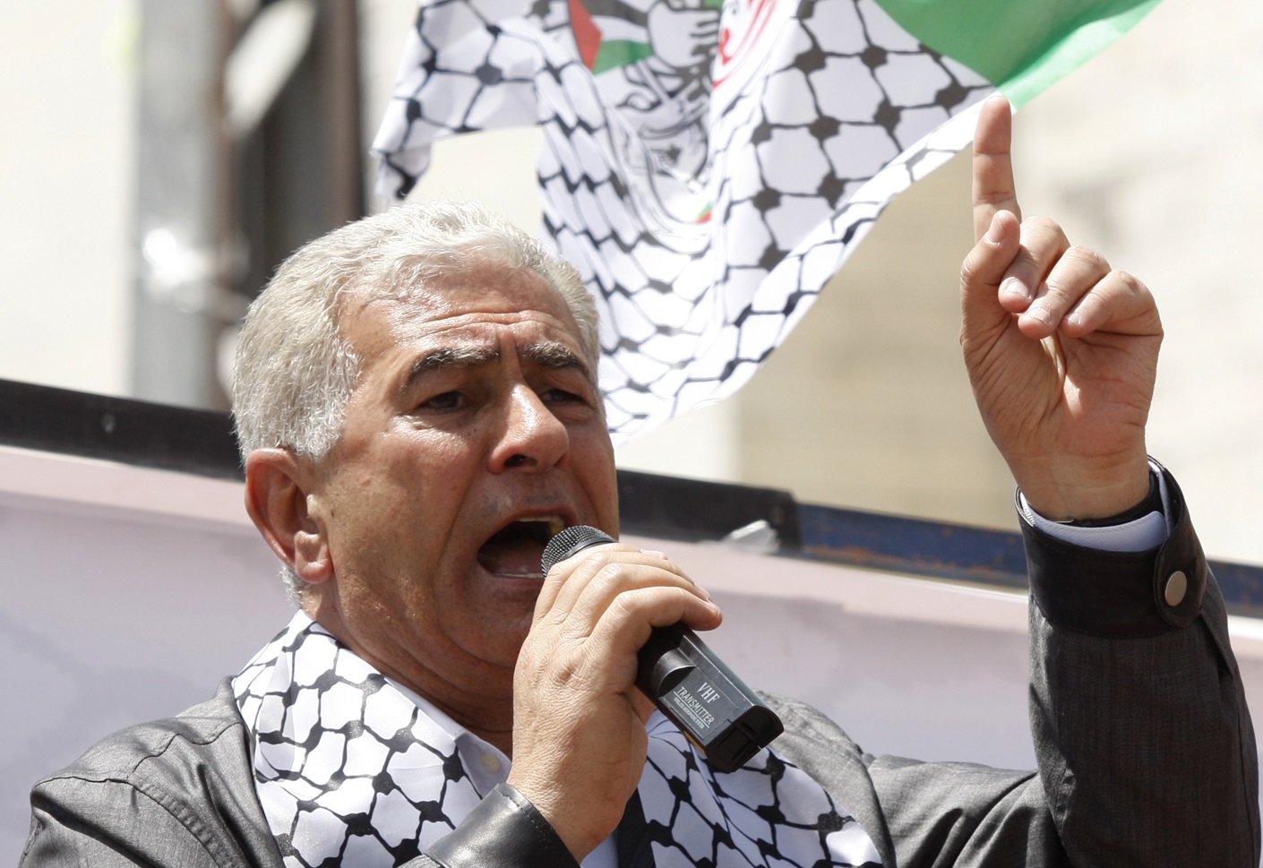 عباس زكي يطلع وفد مغربي على أوضاع الشعب الفلسطيني