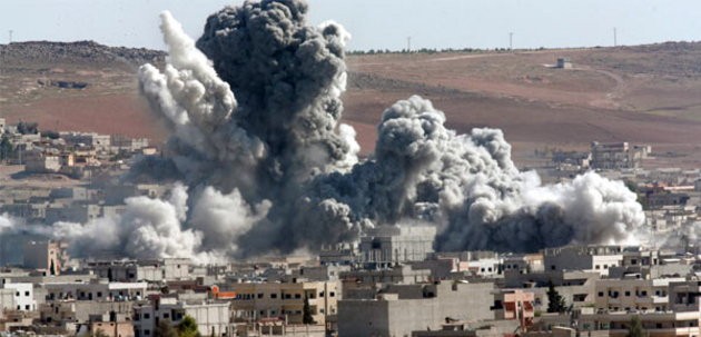 روسيا تستهدف رتلاً لداعش في مدينة الرقة