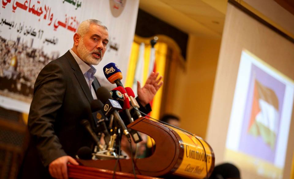 بالصور : هنية .. "الانتفاضة لم تخرج ما في جعبتها بعد ومخزون المقاومة الباقي اعمق"