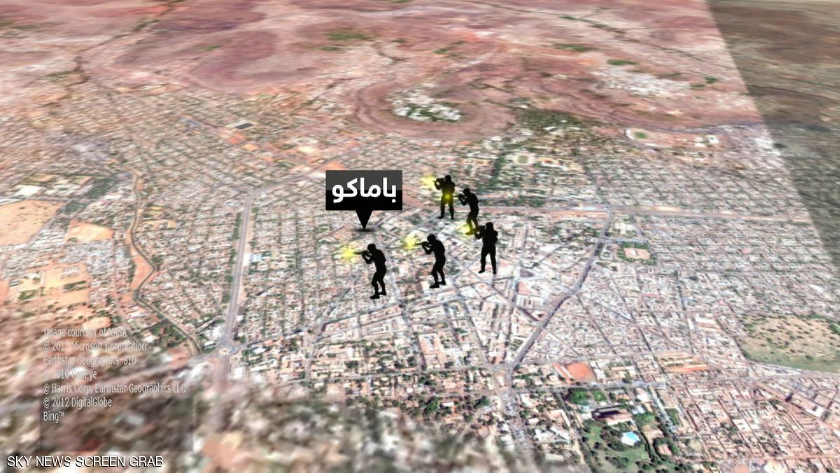 بمشاركة فرنسية .. انتهاء عملية احتجاز الرهائن بمالي ومقتل 28 محتجزا