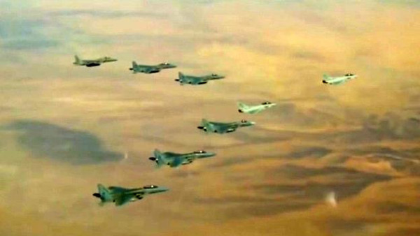 طائرات التحالف تقصف مواقع للحوثيين شمال شرقي صنعاء