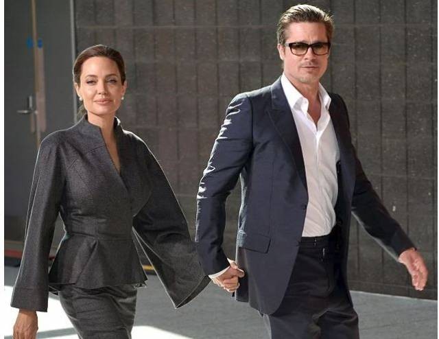 'أنجلينا جولي' تواعد رجلاً وسيماً كبيراً في السن بعد طلاقها من 'براد بيت'!