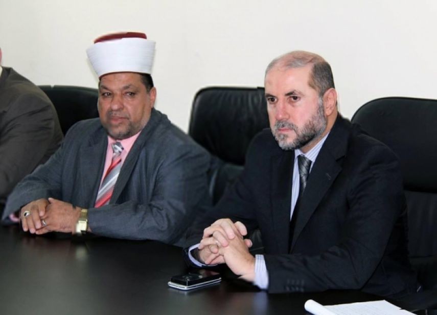 ادعيس والهباش يُطلعا رئيس مؤسسة السلام عليك أيها النبي السعودية على أوضاع الأقصى