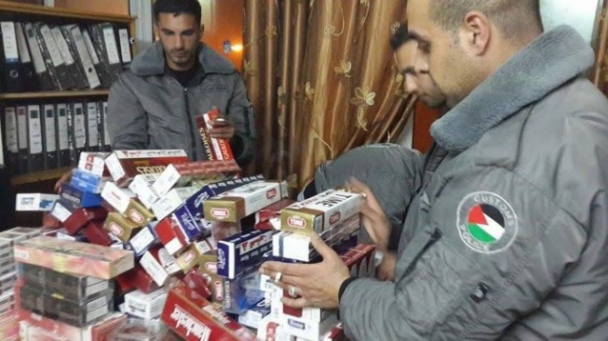 ضبط كمية دخان مزور ومقلد في جنين