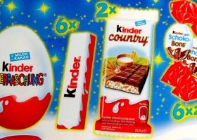 تقرير الماني : شكولا "كيندر" تحوي مواد مسرطنة ويجب سحبها من الاسواق فورا