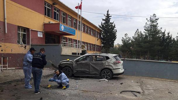 جرحى في سقوط قذائف على مدرسة في بلدة كيليس بتركيا