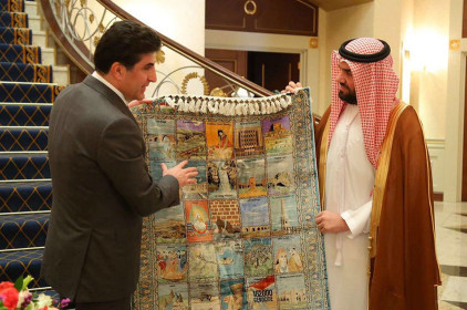 حسين الجسمي بضيافة رئيس وزراء إقليم كردستان