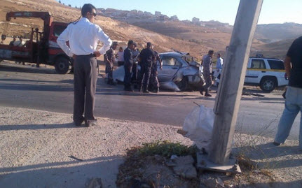 10 اصابات بينها خطيرة بحادث على طريق البحر الميت